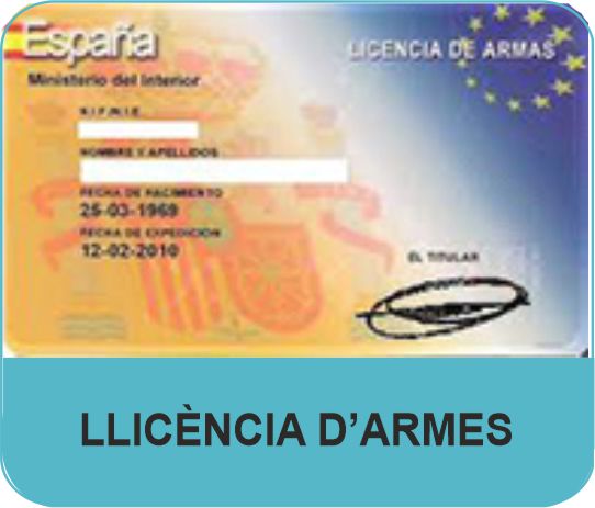 logo licencia de armas