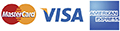 Logo Visa MasterCard American-Express